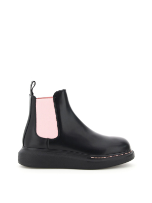 Alexander Mcqueen Hybrid Chelsea Boots