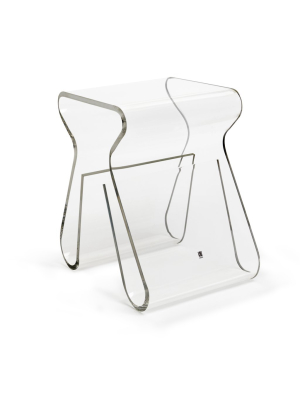 Magino Stool And Magazine Rack