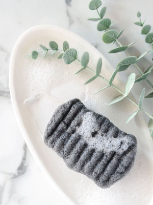 Konjac Bamboo Charcoal Body Sponge