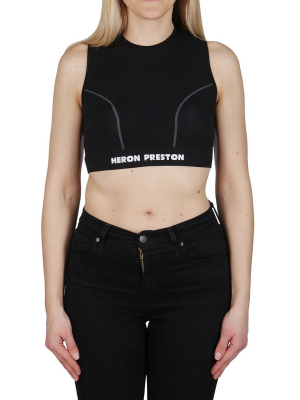 Heron Preston Periodic Sports Crop Top