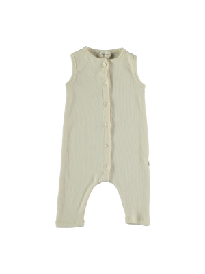 Organic Rib Baby Jumpsuit