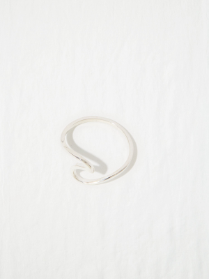 Pura Vida Sterling Silver Wave Ring