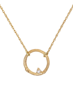 Solid Gold Reach For The Stars Necklace Classic Diamond