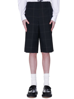 Graph Check Shorts (pg-p034-charcoal-grey)