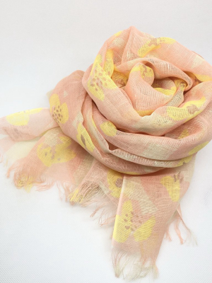 Summer Scarf - Peachy Dream