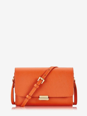 Gigi New York Orange Catherine Cross-body Bag