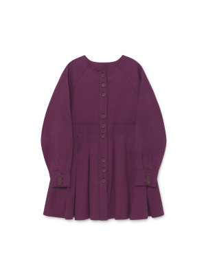 Little Creative Factory Ode Blouse Dress - Magenta