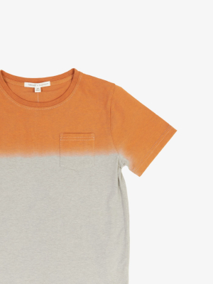 Boy's Dip Dye Pocket Tee