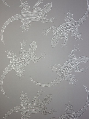 Sample Komodo Wallpaper In Gray Color By Osborne & Little