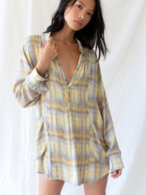 Fp One Waverly Plaid Tunic