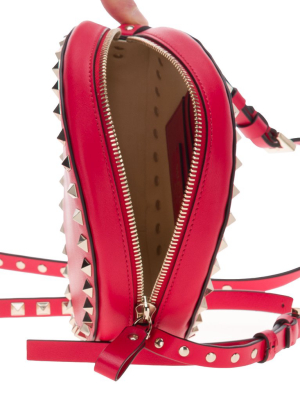 Valentino Garavani Rockstud Round Crossbody Bag