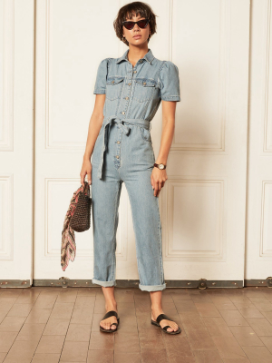 The Vincent Denim Jumpsuit