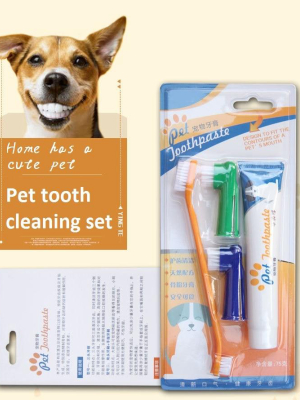 Pet Dental Care - Set (vanilla/beef)