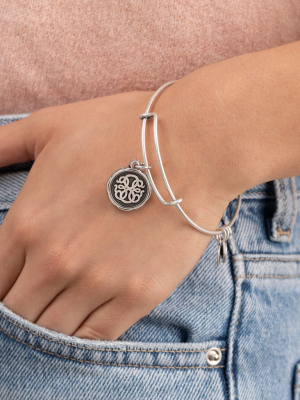 Path Of Life® Embossed Charm Bangle