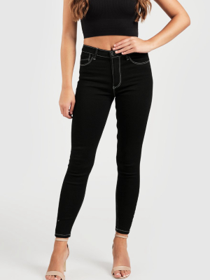 Kitty Skinny Jeans - Blackbird