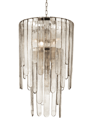 Fenwater 9 Light Pendant Polished Nickel