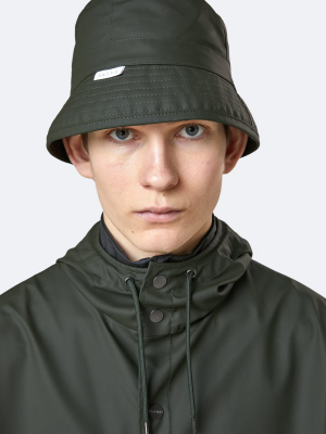 Rains Unisex Bucket Hat - Green