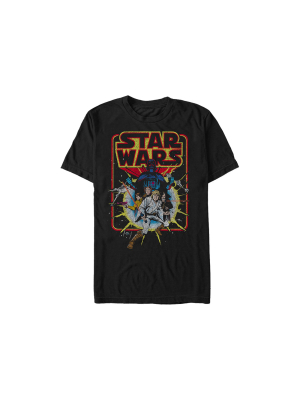 Men's Star Wars Retro Explosion T-shirt