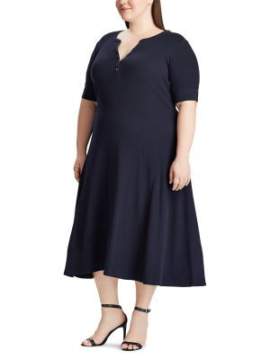 Cotton Fit-and-flare Dress