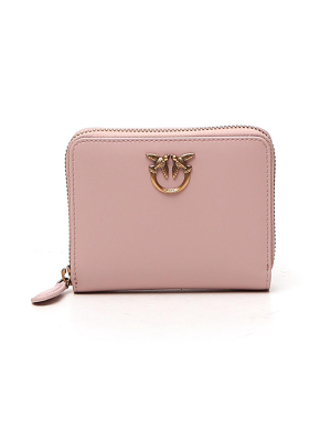 Pinko Love Birds Zip-around Wallet