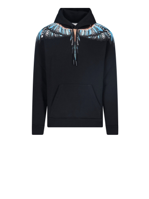 Marcelo Burlon County Of Milan Wings Printed Hoodie