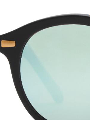 St. Louis Mirrored | Matte Black + Shadow Mirror Polarized 24k