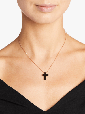 Pois Moi Cross Pendant Necklace