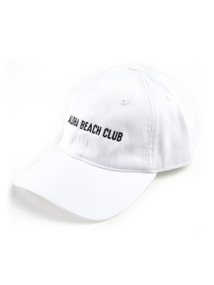 Aloha Beach Club - Abc Polo Cap White