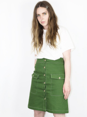 Megan Denim Skirt