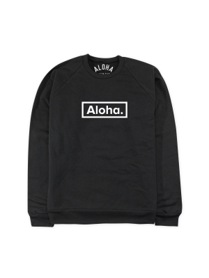 Aloha Beach Club - Nada Black Sweatshirt