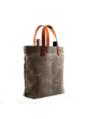 Bottle Tote - Field Tan