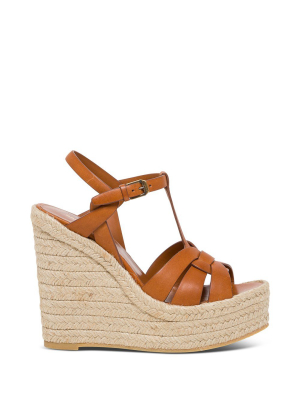 Saint Laurent Tribute Wedge Sandals