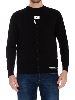 Dsquared2 Long-sleeved Buttoned Cardigan