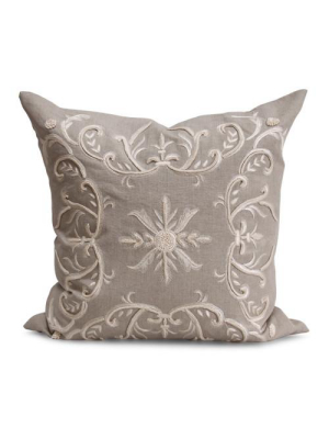 Harlow Pillow In Vanilla Design By Bliss Studio