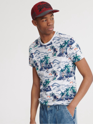 All Over Print Floral T-shirt