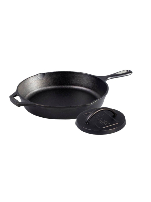 Lodge Seasoned Cast Iron Smashing Set