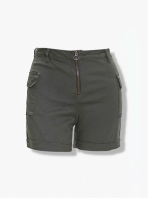 Plus Size Cargo Shorts