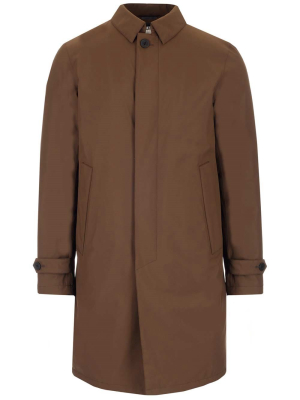 Herno Mid-length Buttoned Trench Coat