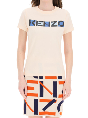 Kenzo Logo Printed T-shirt