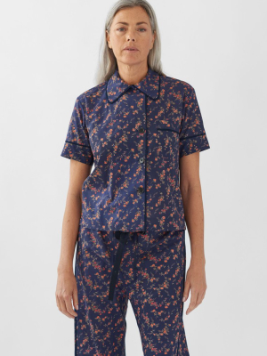 Shelby Pajama Top Liberty Navy