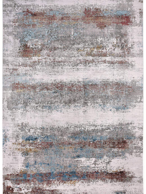 Feizy Cadiz Lustrous Gradient Rug - Gray & Blue - Available In 8 Sizes