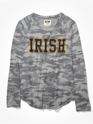 Tailgate Women's Notre Dame Fighting Irish Plush Shirt