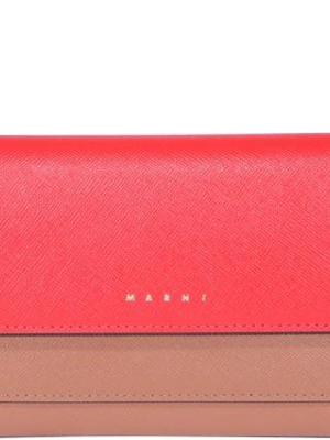 Marni Trunk Strap Wallet