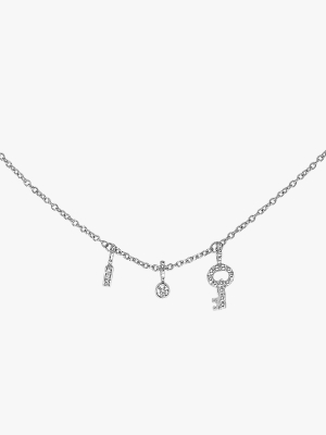 Key Charm Necklace