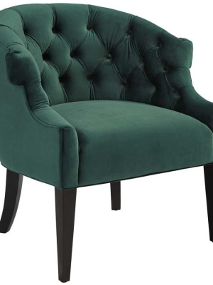 Charlotte Accent Performance Velvet Armchair