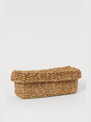 Storage Basket With Lid