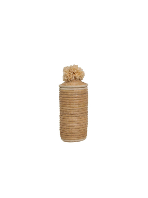 Natural Tina Pom Pom Box