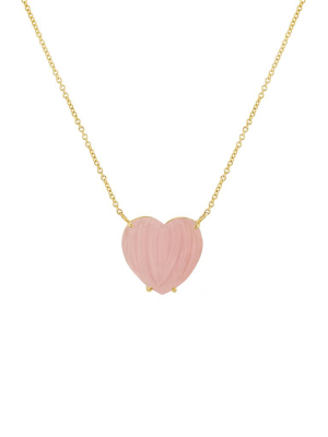 Rose Quartz Cora On Chain