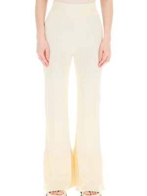 Stella Mccartney Ribbed Knit Trousers