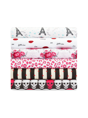 Printed Pattern Microfiber Sheet Set - Betseyville